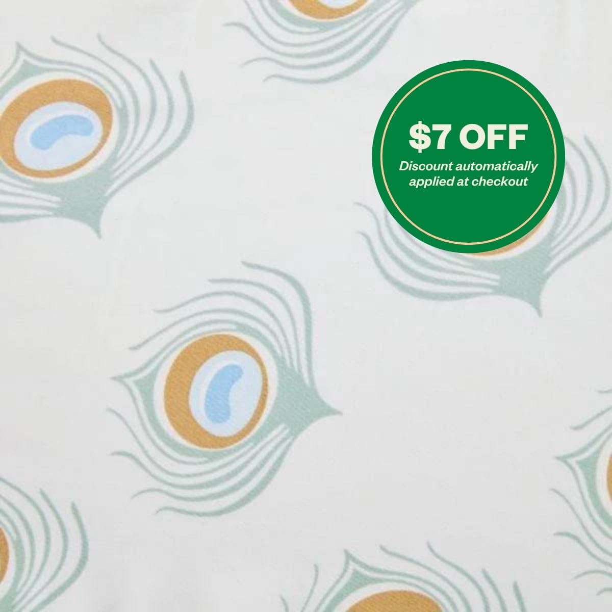 Twin & Plus Nursing Pillow Slipcover - Peacock