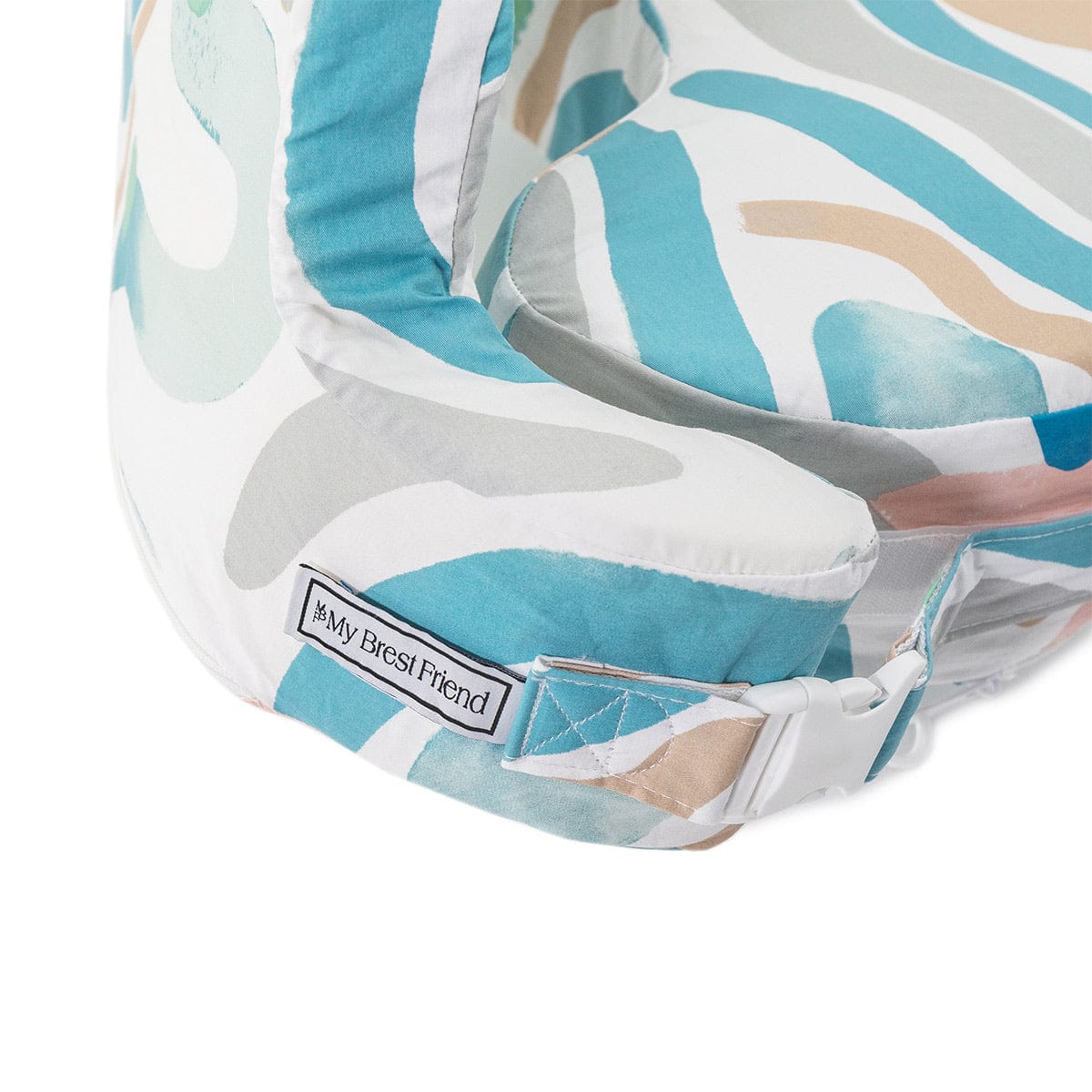 Super Deluxe Designer Nursing Pillow with 100% Organic Cotton Cover