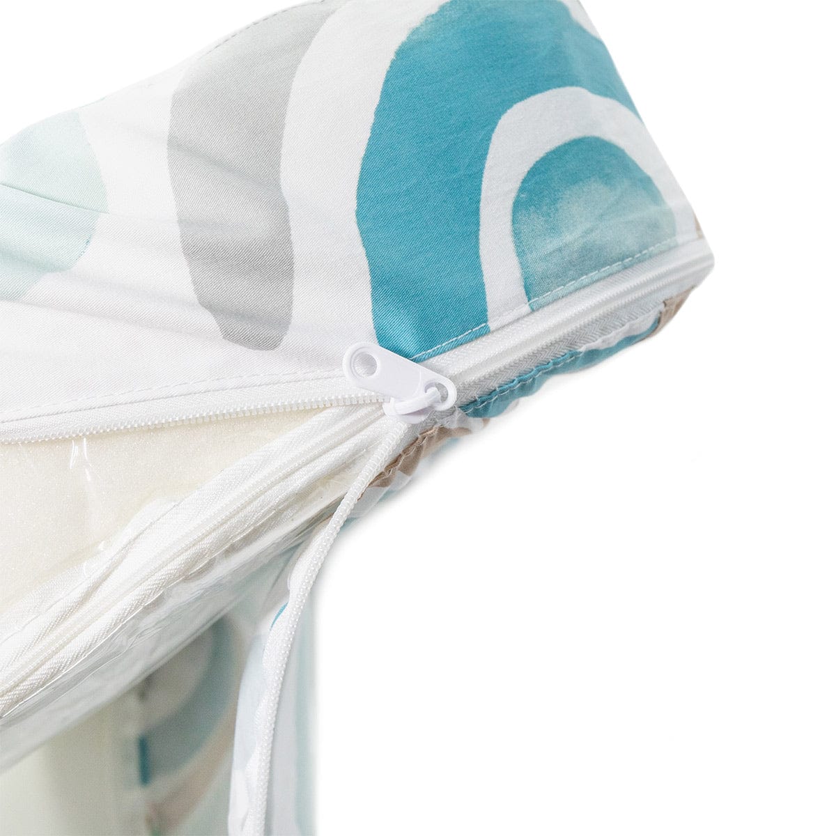 Super Deluxe Designer Nursing Pillow with 100% Organic Cotton Cover