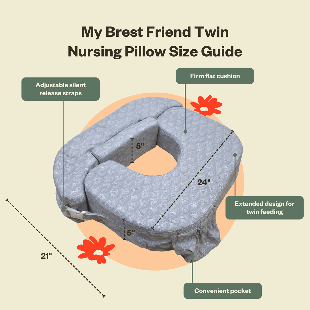 Plus Size Nursing Pillow